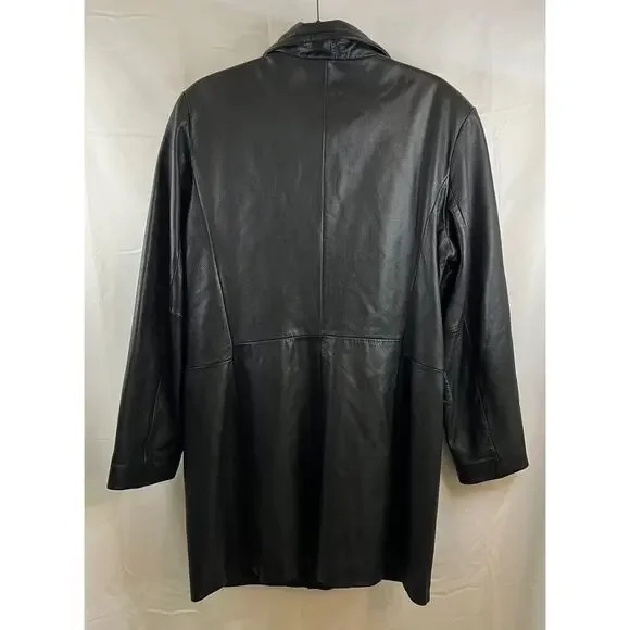 Jacqueline Ferrar Genuine Women's Leather Jacket Size Large